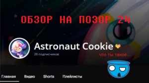 Обзор на позор 24 | Astronaut cookie
