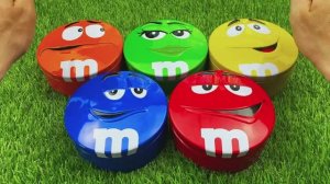 Мультики для детей и малышей. Распаковка коробочек M&M's с конфетками