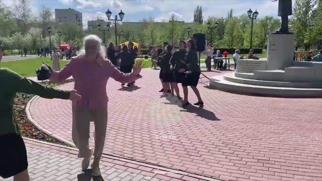 Городской сад им. Александра Невского Курган 9 мая