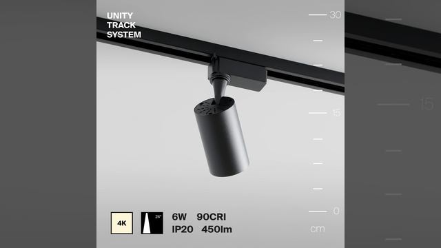 Светильник Maytoni Unity Vuoro TR003-1-6W4K-S-B смотреть онлайн