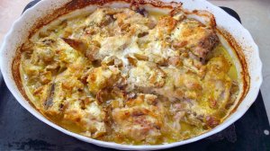 Курица с яблоками в духовке
