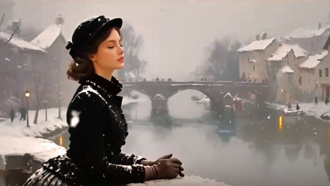Vintage Songs 76 / Winter Riverside Café