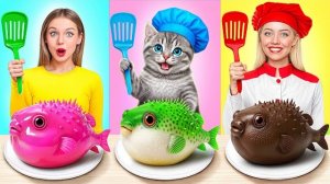 Кулинарный челлендж Я против Бабушки с Котиком