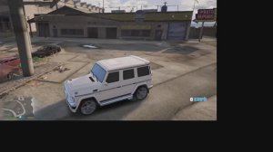 Mercedes-Benz G Class расекаю по бездорожью на гелике в #gta5 #g55 #amg #brabus #kompressor #offroad