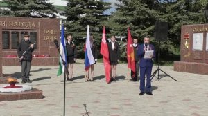Торжественный митинг. 81‑я годовщина Победы в ВОВ. с. Мишкино.