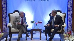 С.Лавров и М.Виейра, Нью-Дели, 14 мая 2026 года