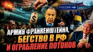 США скупают «Потоки» за бесценок, пока украинцы толпами бегут в РФ, а ВСУ превратили в армию ужасов