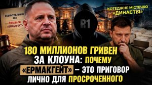 Запись с кодовым именем R1: чей особняк в «Династии» доведет Зеленского до скамьи подсудимых?