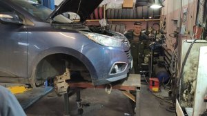Hyundai IX35 G4KD 2.0 4×4. Стук двигателя и задиры 1 часть