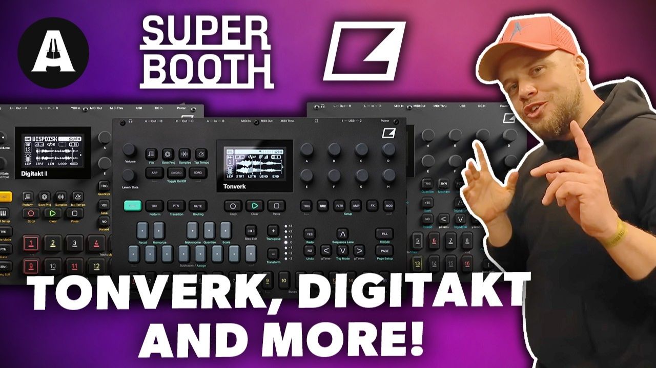 Elektron Tonverk, Digitakt and More | Superbooth 2026