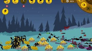 Stick War Legacy, миссия 443 (insane, без баффов, без скинов)