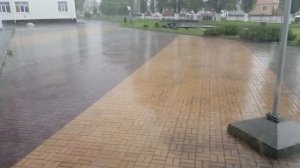 Ливень в Таловой 14 мая 2026