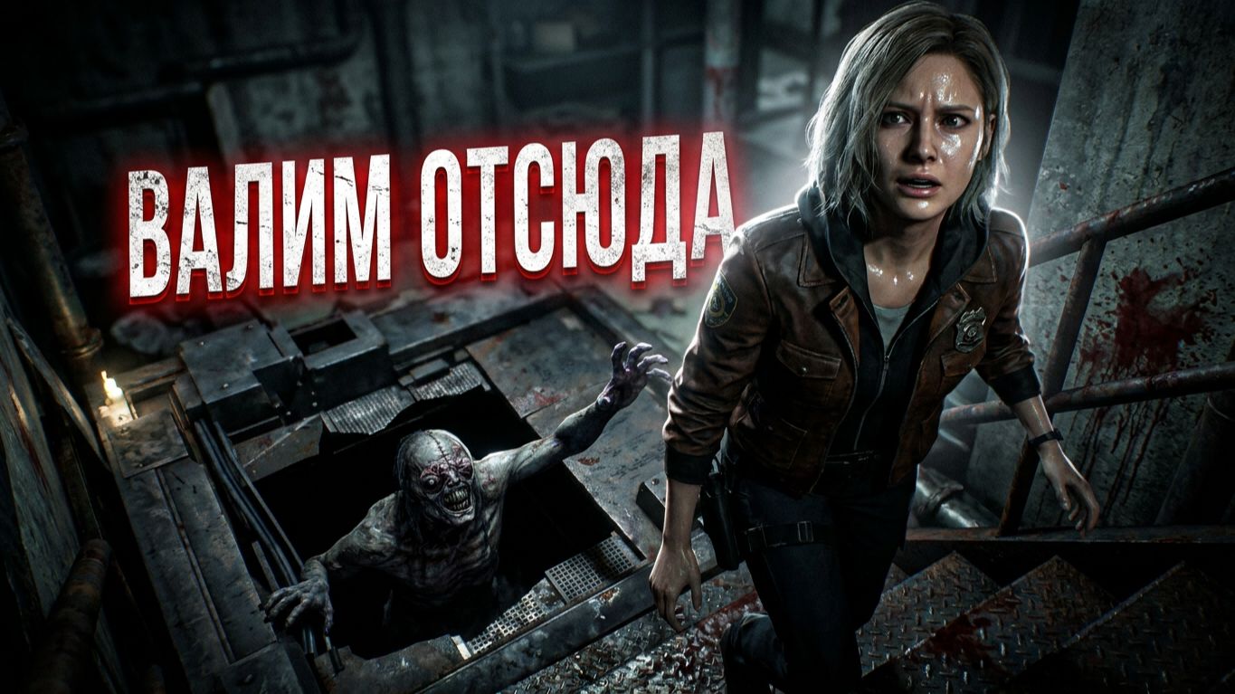 Валим из этого подвала!!! RE Requiem  # 3  #residentevilrequiem #horrorgame
