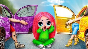 Бедная и богатая близняшки  30 идей для кукол ЛОЛ