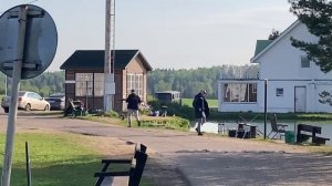 поимка форели