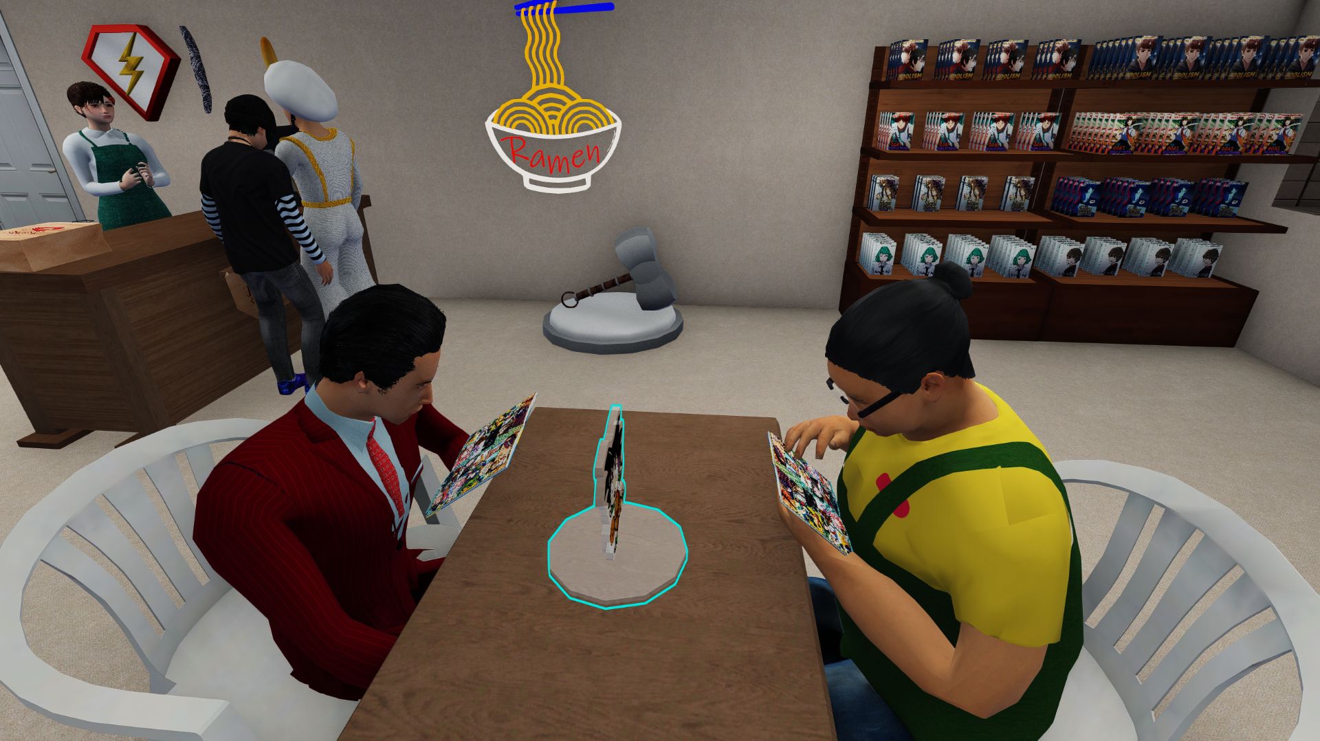 Comic Book Store Simulator # 6.Помогаем пацану найти друзей.