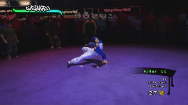 Bboy Kazuhiro Foot Work set from BBOYTHEGAME