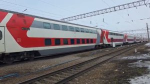 ЭКСКЛЮЗИВКА! Электровоз эп20 в ливрее буревестника с рейсом Москва-Воронеж