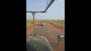 патрулирование участка дороги между населенными пунктами Негела и Сорибугу