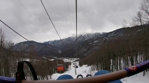 Альпика. Спуск на канатной дороге.