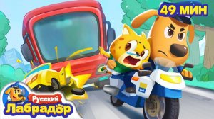 🏎️Кто лихачит на дорогах  🚥Безопасность в жизни  🔍Сборник мультиков для детей  Шериф Лабрадор
