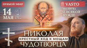 МОЛИТВА О ВСЯКОЙ НУЖДЕ: в Крестном ходе к Николаю Чудотворцу, 14 мая