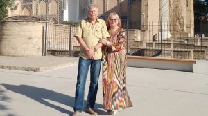 Узбекистан.Самарканд...пришли в мавзолей Тамерлана...Прогулка по шикарному парку.