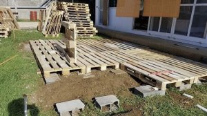 Изделия из строительных поддонов для дачи креатив и экономия как сделать