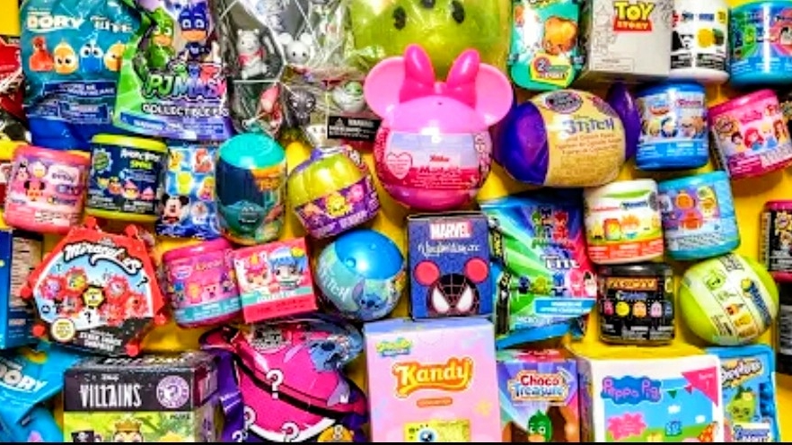 АСМР РАСПАКОВКА 🥰 Сюрприз Боксы с игрушками и антистрессы АСМР звуки для вашего удовольствия смотреть онлайн