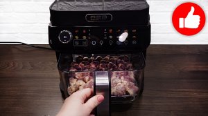 Такой вкусный ужин хочется готовить снова и снова! Куриные сердечки в аэрогриле
