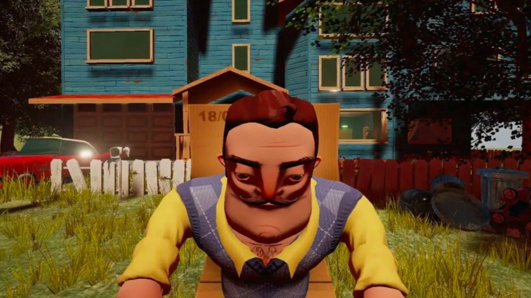 Hello Neighbor Pre-Alpha прохождение 2.