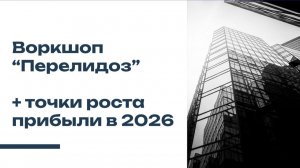Воркшоп «Перелидоз 2026»