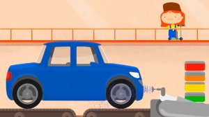 Мультфильмы для детей про машинки. Доктор Машинкова и автозавод 🚛👩🔧