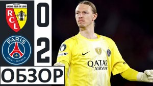 ПСЖ обыграл Ланс! 2-0! Сафонов - гениален! ПСЖ - чемпионы! Обзор матча!