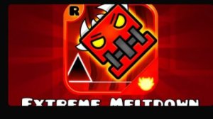 Geometry Dash MELTDOWN, but EXTREME MODE ON ✅