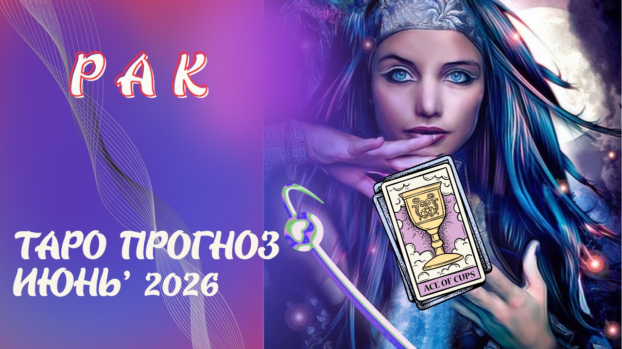РАКИ - таро прогноз на июнь 2026 от Наталии Эллиф