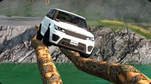 Машинки против невозможного бревенчатого моста - BeamNG Drive - 🔥 Сборник ULTIMATE Edition