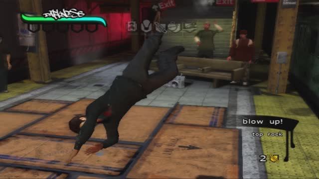Bboy Darkness Blow Up Finish from BBOYTHEGAME