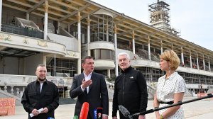 Собянин оценил ход масштабной реконструкции Московского ипподрома