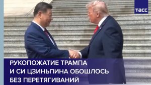 Рукопожатие Трампа и Си Цзиньпина обошлось без перетягиваний