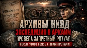 Архивы НКВД: Экспедиция в Аркаим ПРОВЕЛА запретный ритуал… После этого связь с ними пропала!
