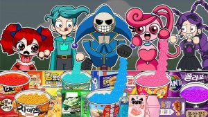 Poppy Playtime Глава 1~5 — ПОЛНОЕ ИЗДАНИЕ Мукбанг в Магазине Удобств | Анимация