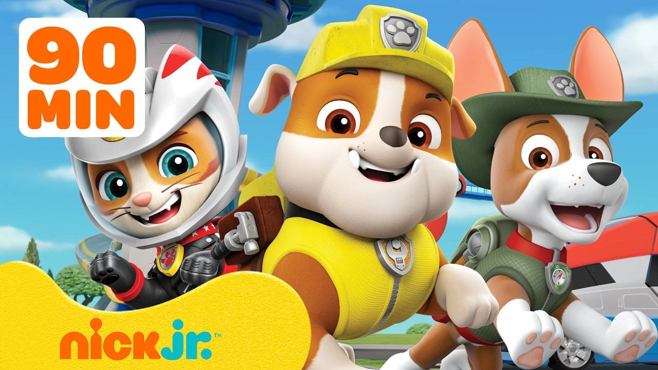 «Щенячий патруль» и «Реббл и команда»: Все лапы на борту! 90 мин | Nick Jr. Cyrillic смотреть онлайн