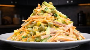 Вкуснейший САЛАТ, который готовится быстрее, чем ты думаешь!