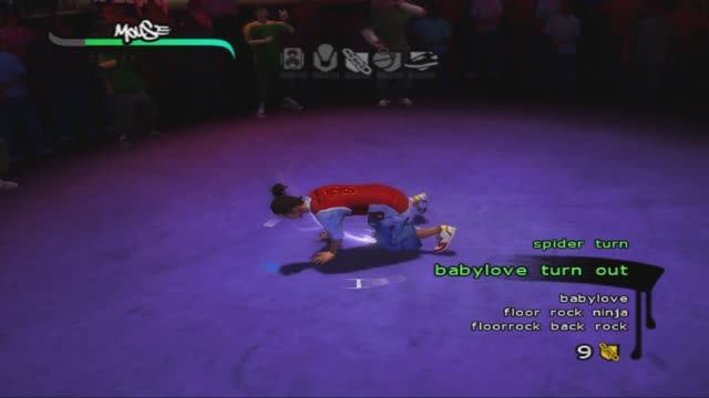 Bboy Mouse Foot Work set from BBOYTHEGAME