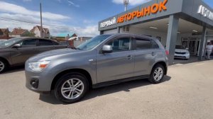 Mitsubishi  	ASX	2013	серый	JMBXNGA1WDE708557