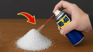 Изобретение, которое поразило мир. Смешайте WD-40 с солью