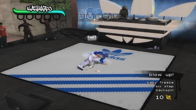 Bboy Kazuhiro Blow Up Finish from BBOYTHEGAME
