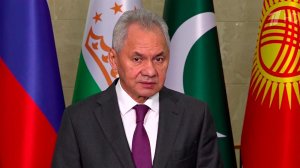 Сергей Шойгу выступил на встрече секретарей Советов безопасности стран ШОС.