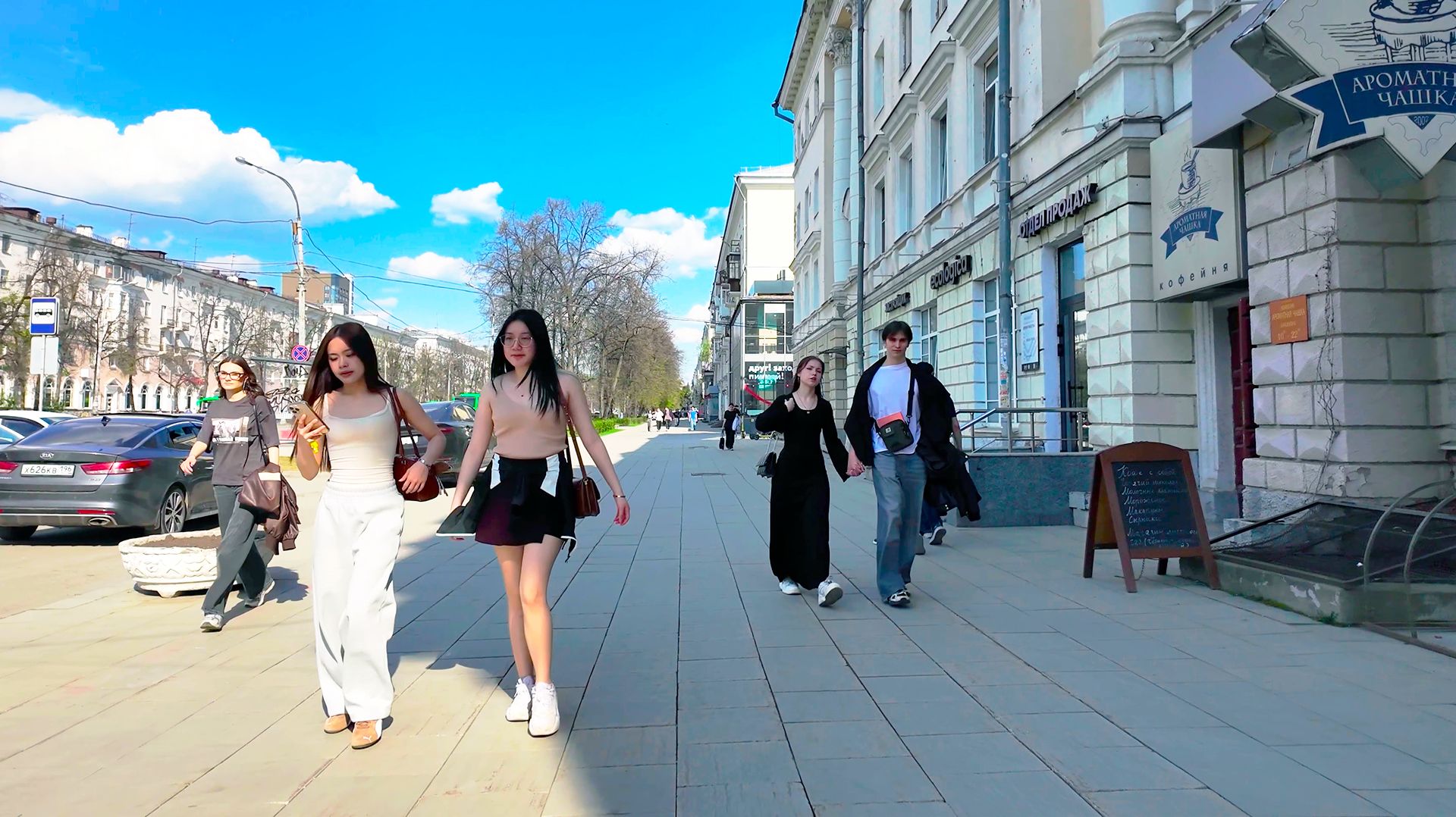 Walking in YEkaterinburg. Прогулка по Проспекту Ленина и ул. Малышева |4K| (May 6, 2026)